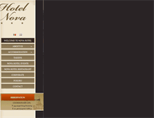 Tablet Screenshot of novahotel.ro